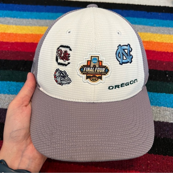 Top of the world 2017 NCAA Mens Final Four Hat Oregon Gonzaga UNC South Carolina - Picture 11 of 16